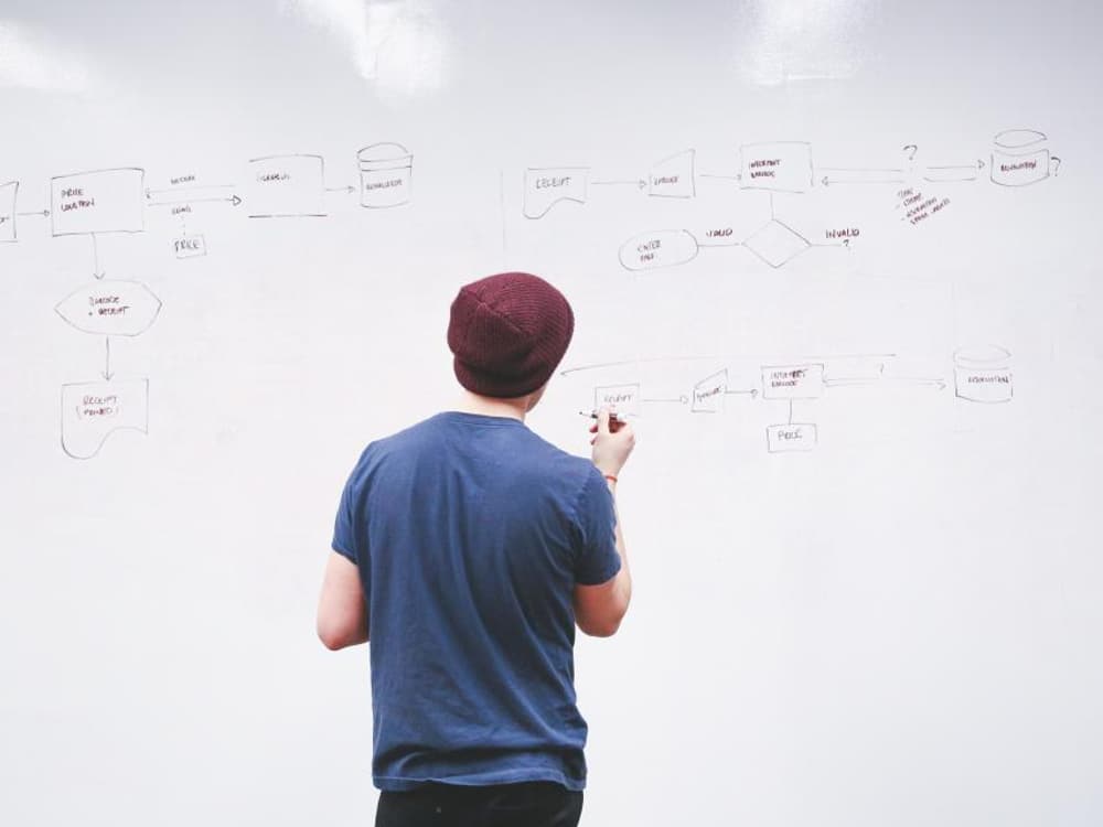 Mapping a growth system on a whiteboard